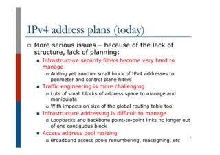 IPv6 Address Planning | PDF
