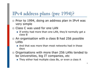 IPv6 Address Planning | PDF