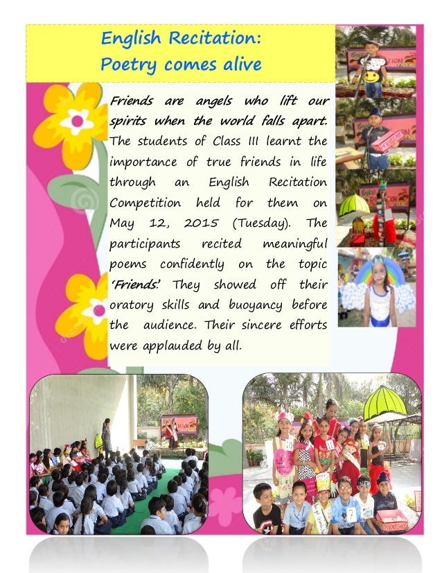 Poems For Kids In English For Recitation petition newsletter for april june 2015 12 638