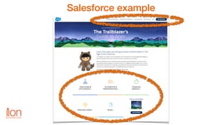 Salesforce example
 