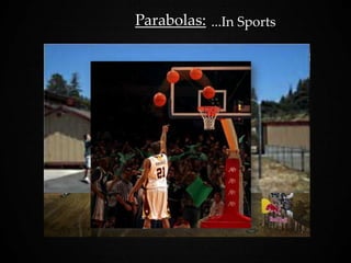 Parabolas: ...In Sports
 