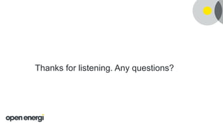 Thanks for listening. Any questions?
 