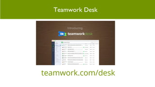 Official Gutenberg Block ExamplesTeamwork Desk
teamwork.com/desk
 