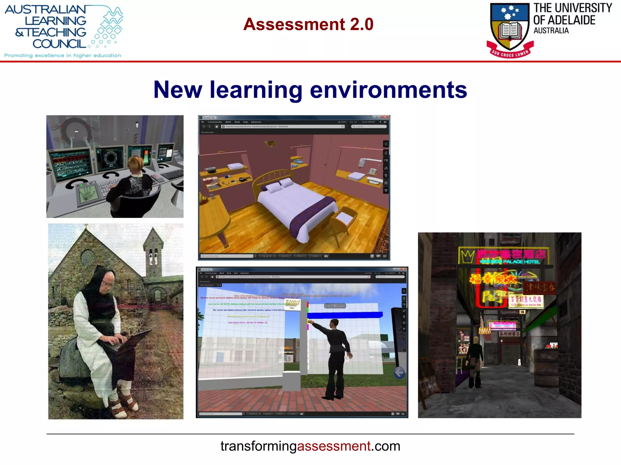 New learning environments 
