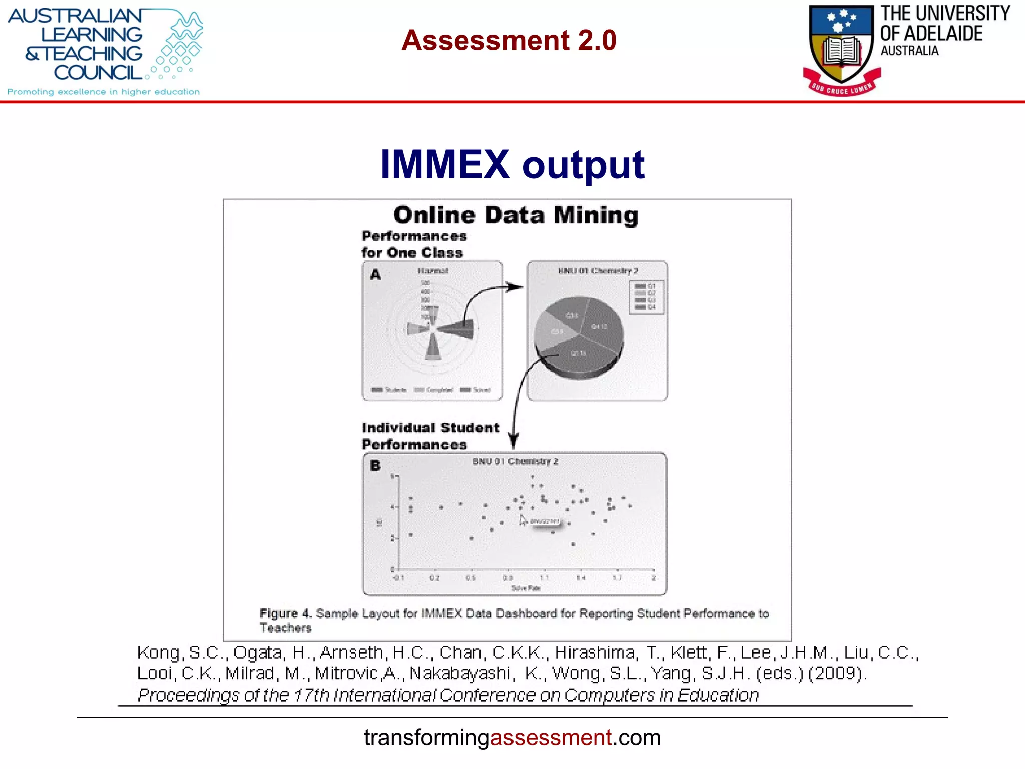 IMMEX output 