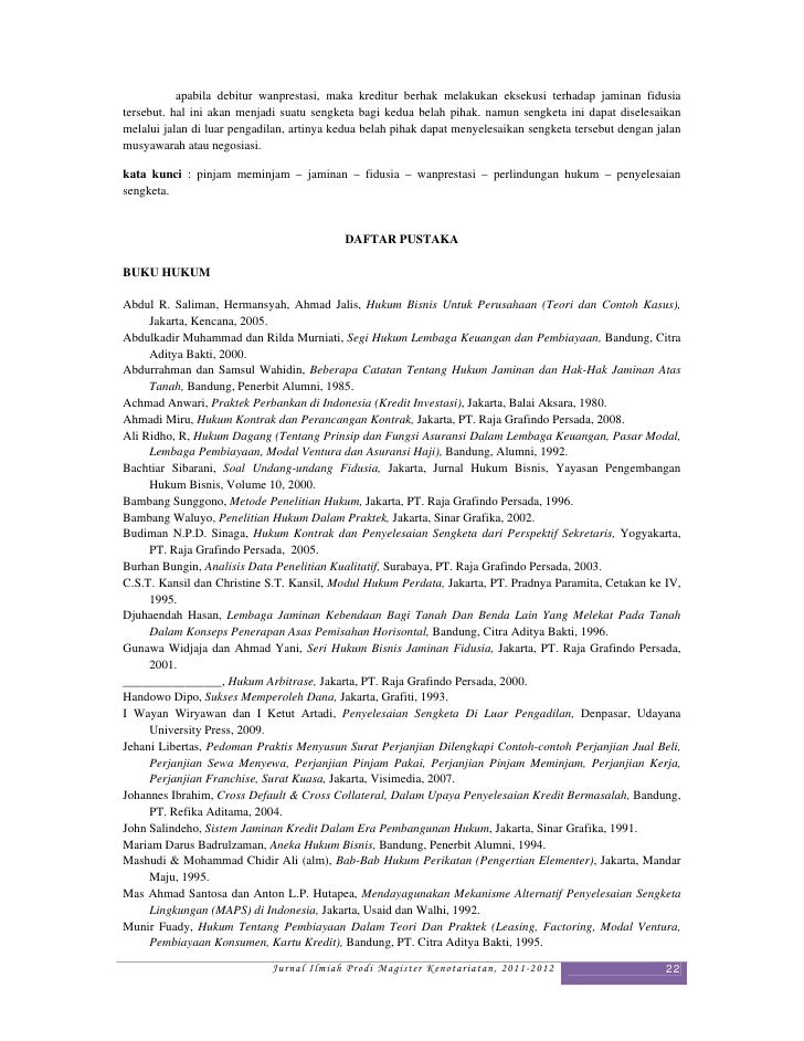 Jurnal ilmiah MKn unud april 2011