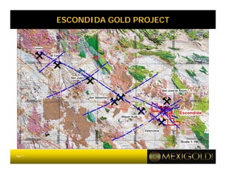 ESCONDIDA GOLD PROJECT




Page 27
 