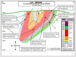 Konsolidierten Fire Lake North Development Projekt
19
 