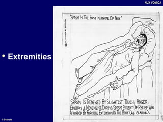 • Extremities
NUX VOMICA
© Subrata
 