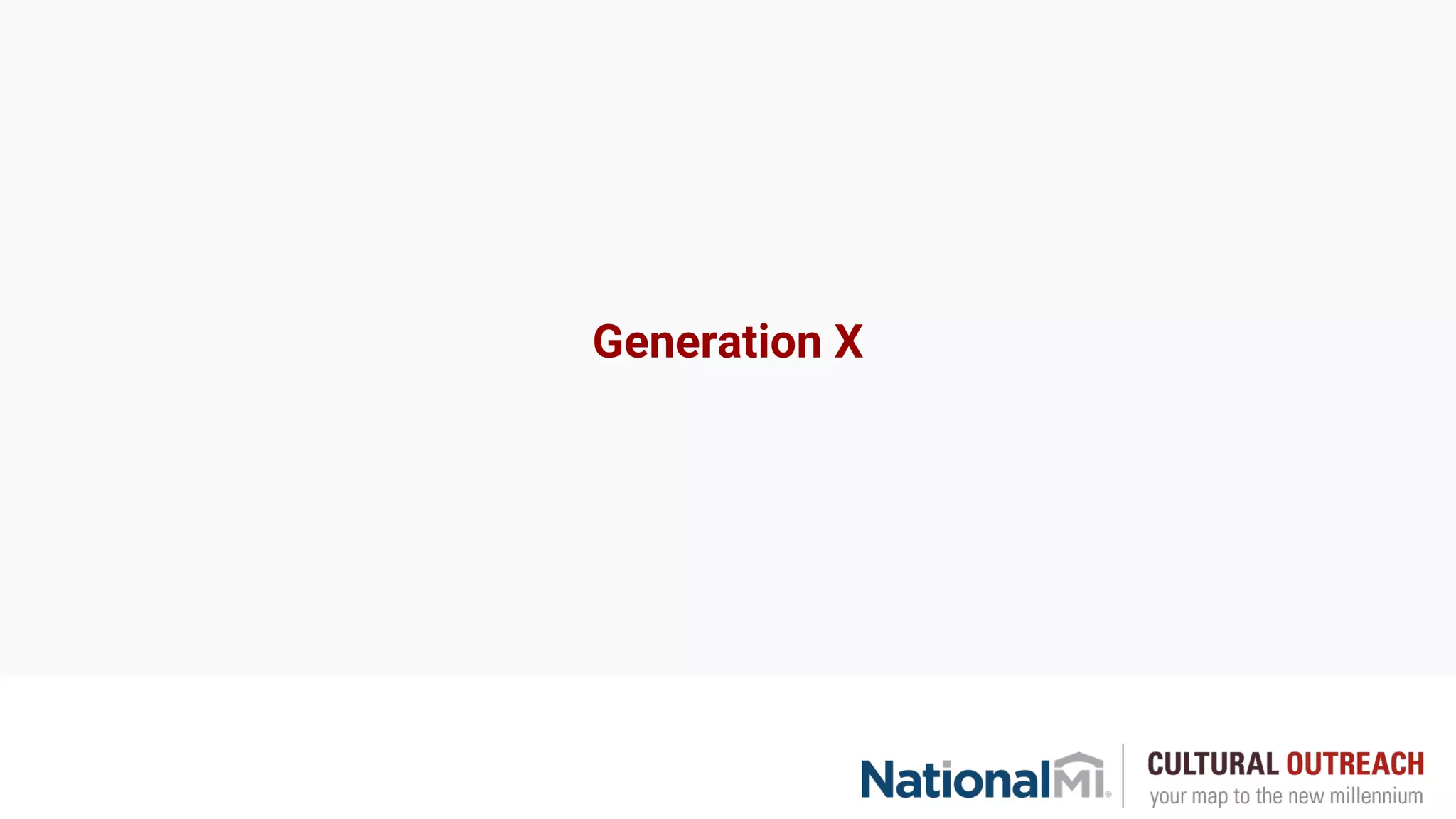 Generation X
 