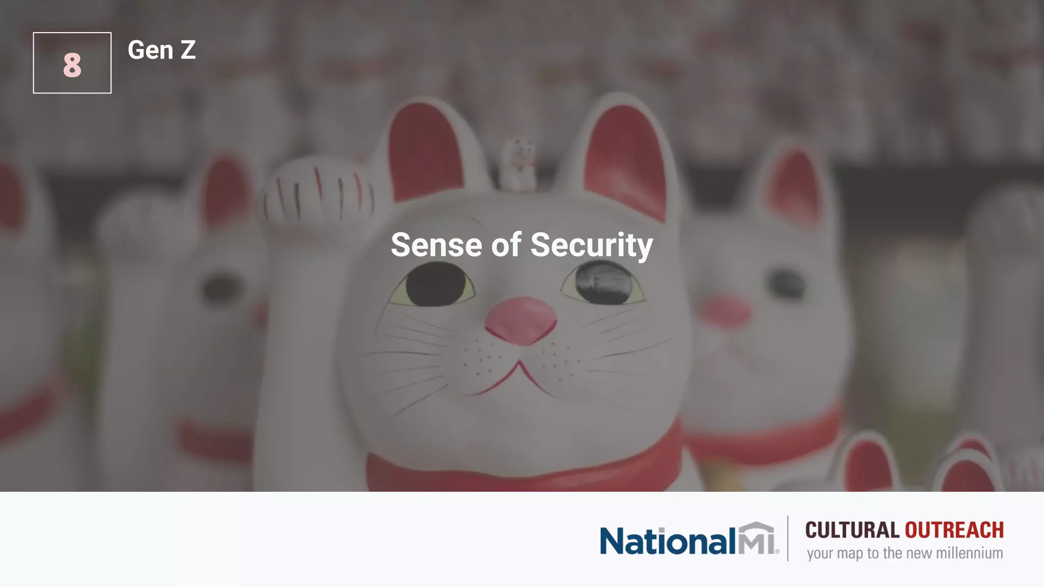 Sense of Security
8
Gen Z
 