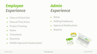 Customer Success: Time Tracking with BambooHR | PDF