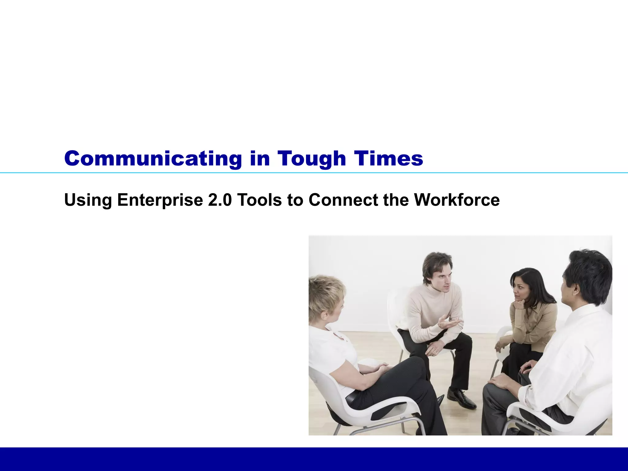 Enterprise 2.0 - Using Social Media to Address HR Priorities