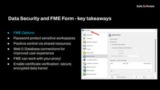 Fme Protection A Safer’s Guide to Protecting Your Data with the FME Platform | PDF