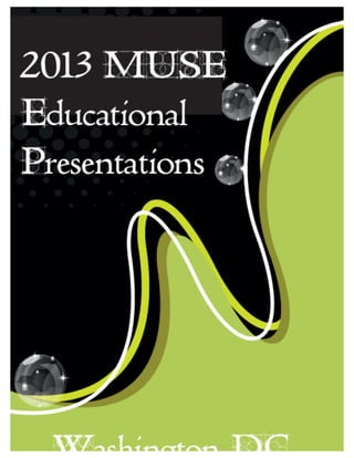 2013	
  International	
  MUSE	
  Conference	
  
 