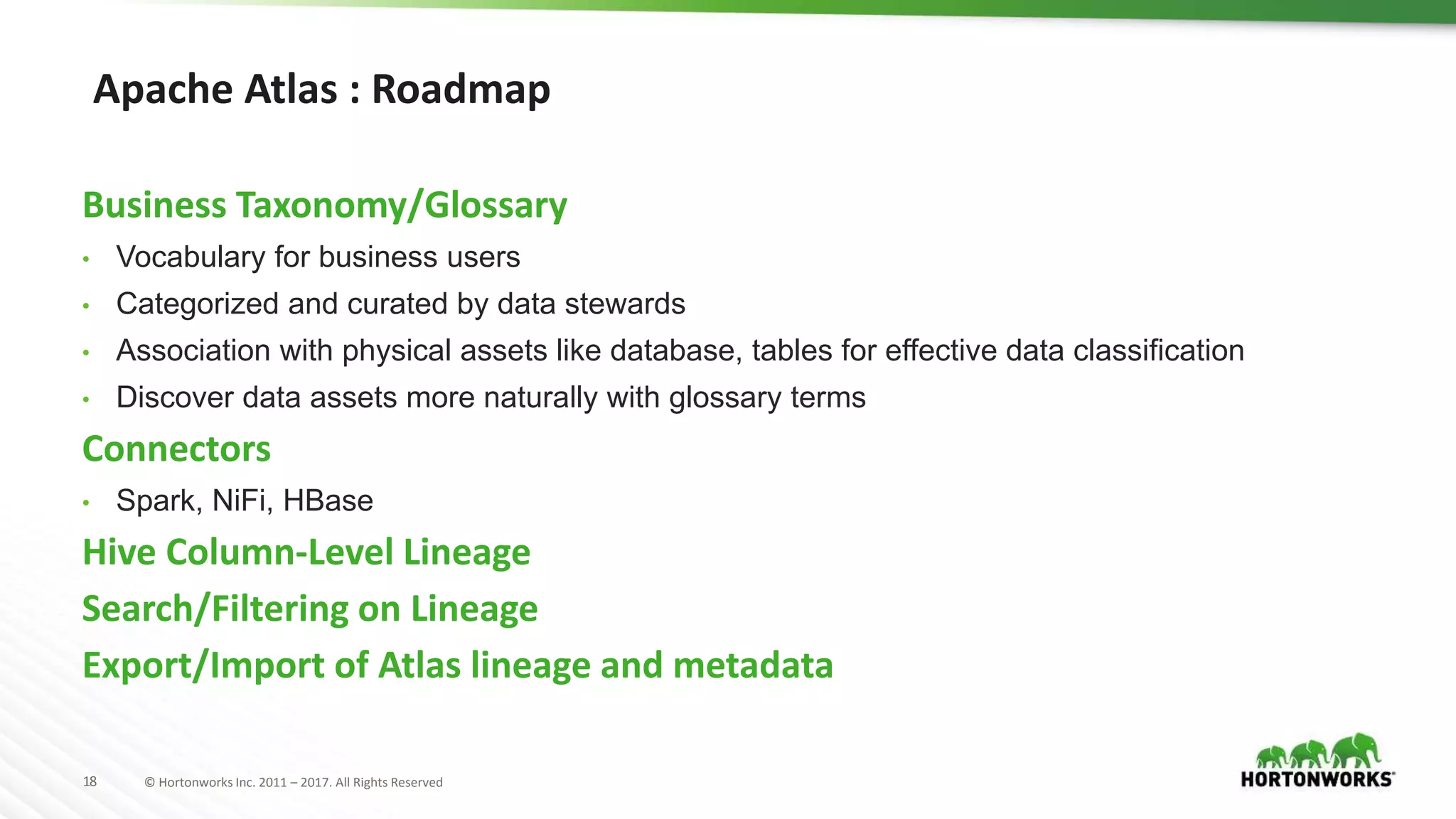 Apache Atlas Governance for your Data PPTX Cloud Computing