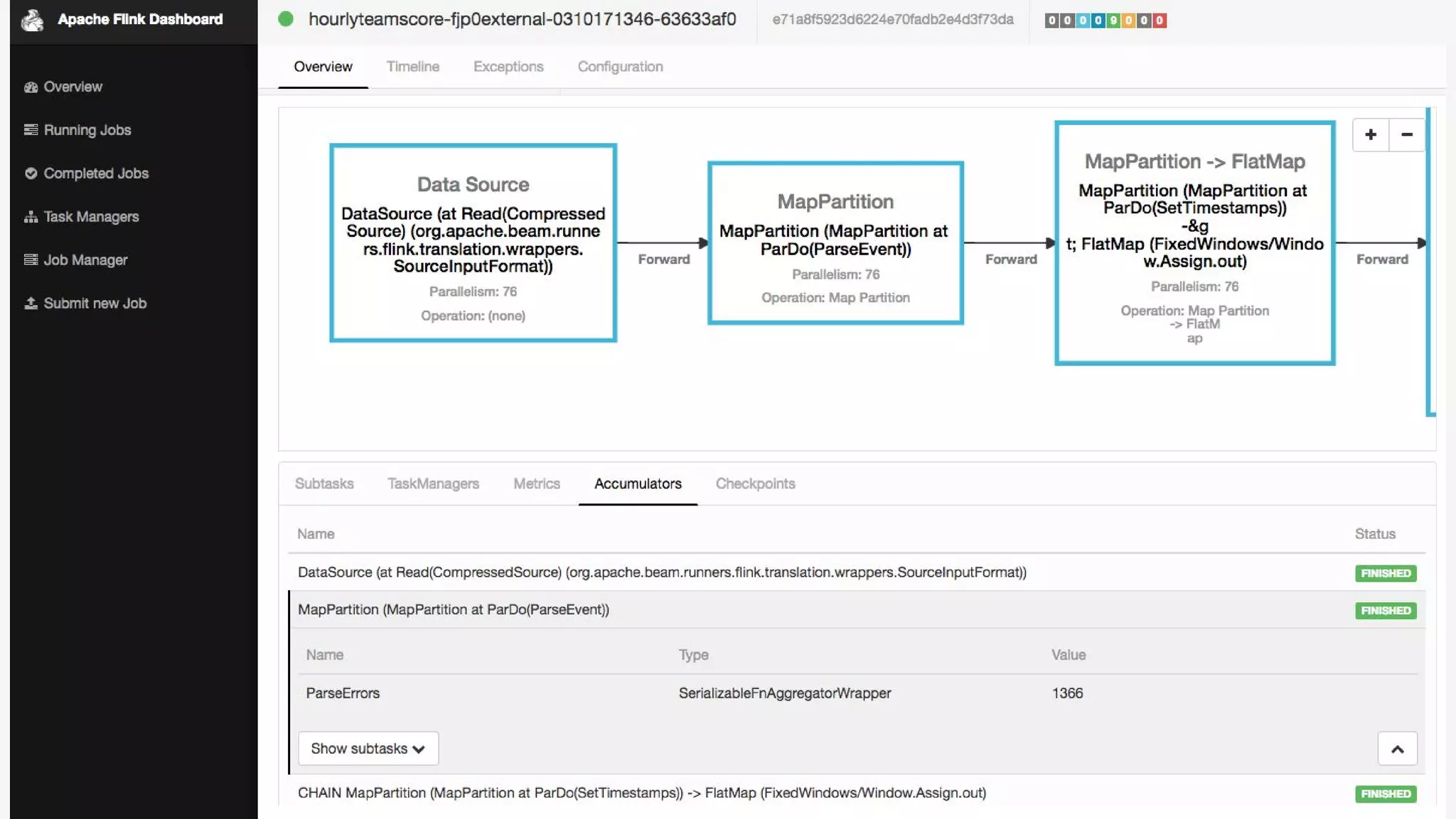 Unified, Efficient, and Portable Data Processing with Apache Beam