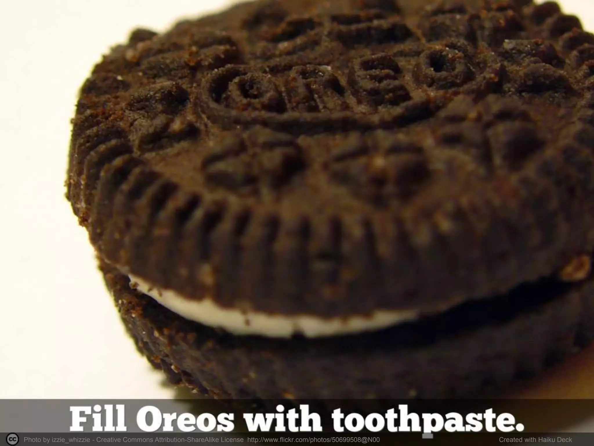 Photo by izzie_whizzie - Creative Commons Attribution-ShareAlike License http://www.flickr.com/photos/50699508@N00 Created with Haiku Deck
 