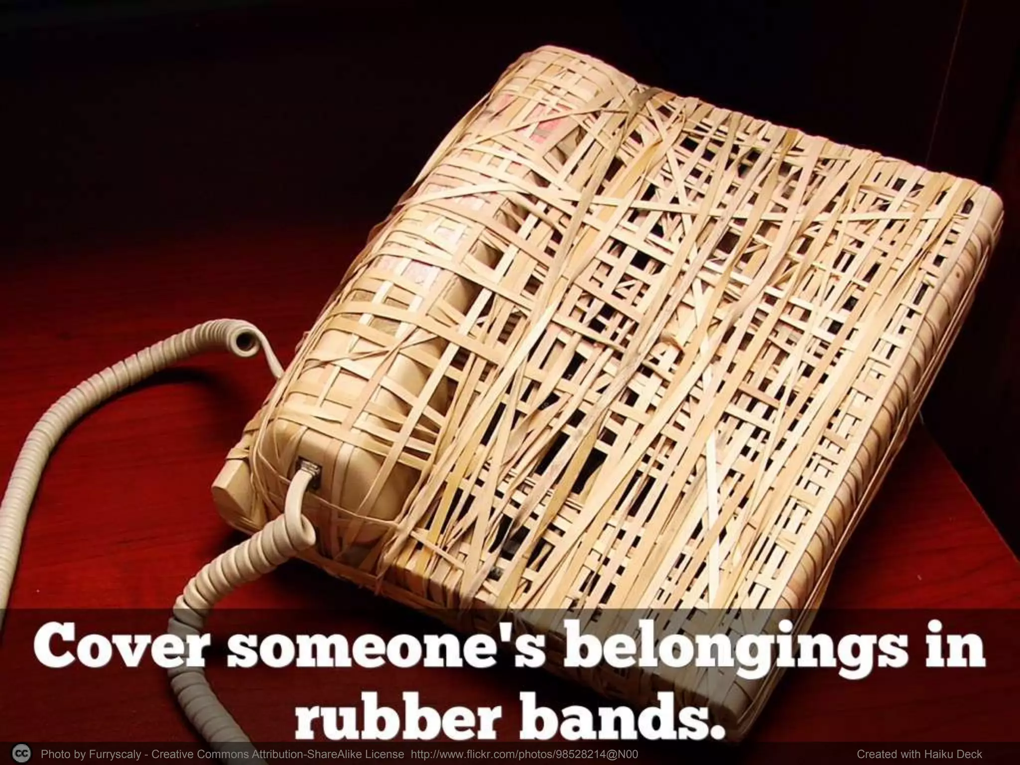 Photo by Furryscaly - Creative Commons Attribution-ShareAlike License http://www.flickr.com/photos/98528214@N00 Created with Haiku Deck
 