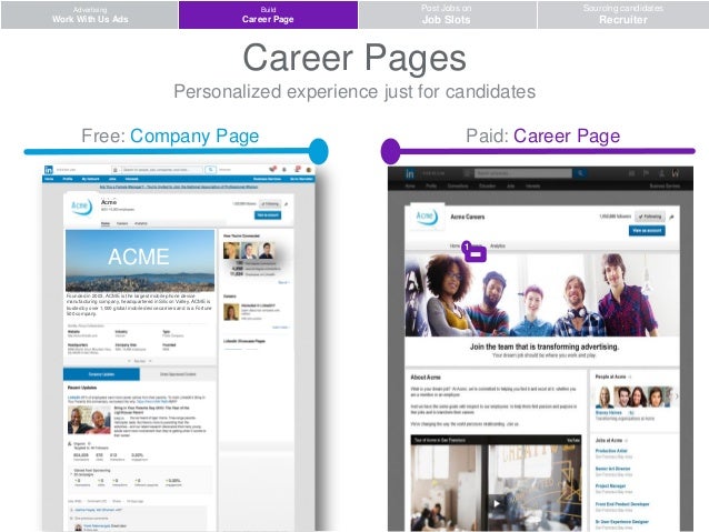 Job slots linkedin