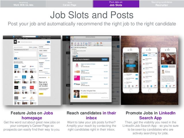 Job slots linkedin