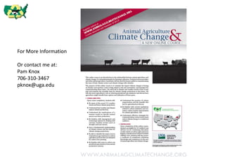 For More Information
Or contact me at:
Pam Knox
706-310-3467
pknox@uga.edu
 