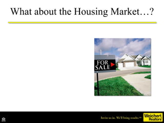 What about the Housing Market…? 