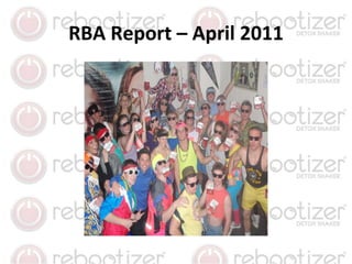 RBA Report – April 2011 