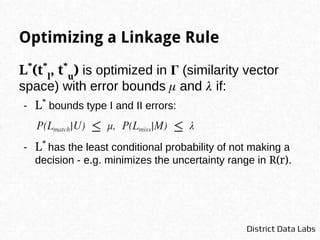 A Primer on Entity Resolution | PDF