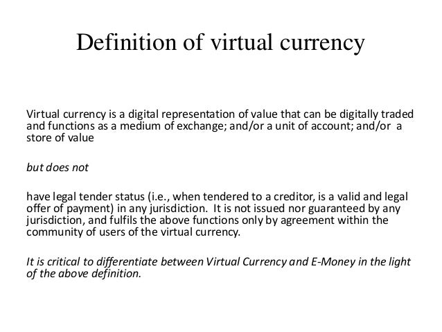 essay on virtual currency