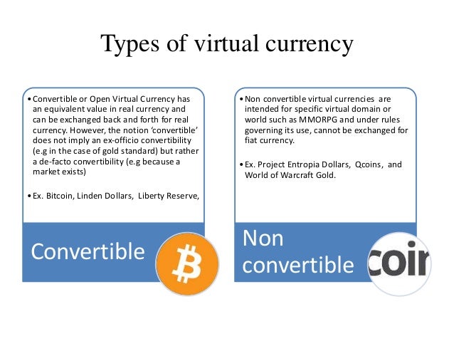 A primer on virtual currency