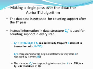 Apriori algorithm | PPTX