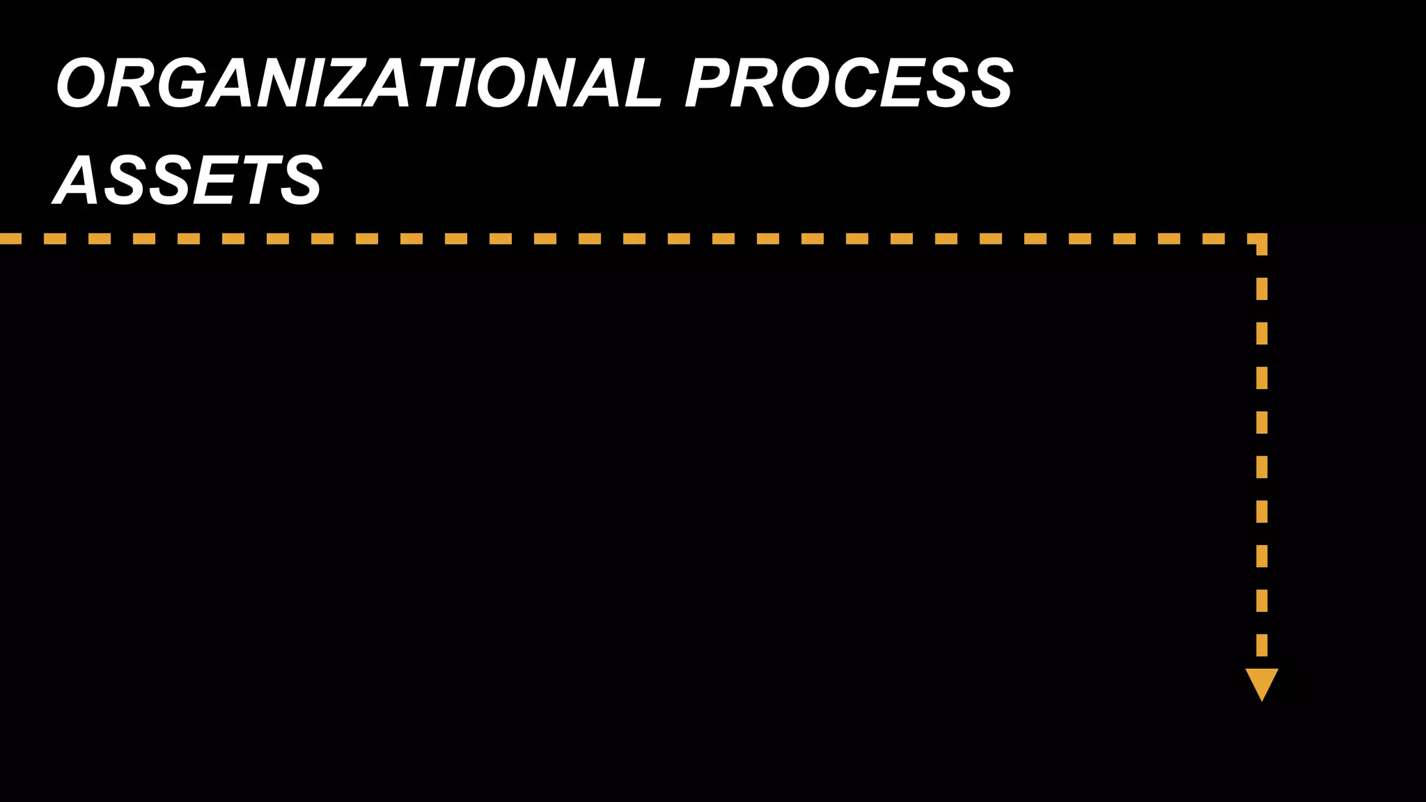 ORGANIZATIONAL PROCESS
ASSETS
 
