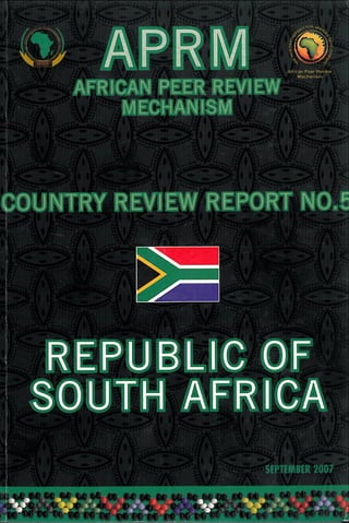 APRM Country Review Report - South Africa 2007