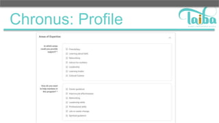 Chronus: Profile
 
