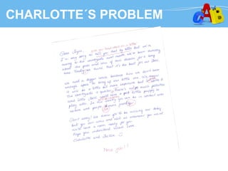 CHARLOTTE´S PROBLEM
 