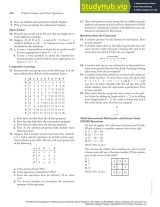 A Problem Solving Approach To Mathematics For Elementary School ...