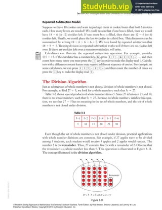 A Problem Solving Approach To Mathematics For Elementary School ...