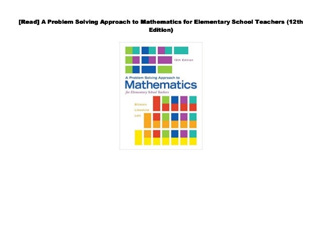 a problem solving approach to mathematics 12th edition pdf