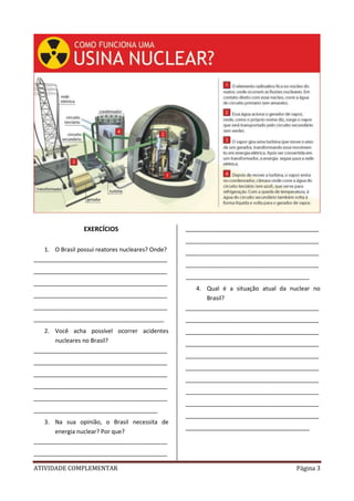 A ENERGIA NUCLEAR NO BRASIL | PDF