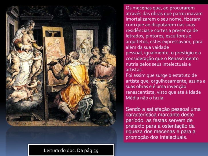 Nome Dado Aqueles Que Patrocinavam Os Renascentistas