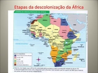 Etapas da descolonização da África
 