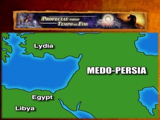 Os pés da imagem de Daniel 2 possuíam 10 dedos, o quarto animal tinha 10 chifres. Os 10 dedos da imagem correspondem às 10 divisões de Roma, assim como os 10 chifres do quarto animal também representam as nações européias que emergiram do Império Romano. 1. AnglosInglaterra6. GermanosAlemanha2. FrancosFrança7. BurgundosSuiça3.VisigodosNorte Espanha8.OstrogodosÁustria9.LombardosNorte Itália10. HérulosSulItália4. SuevosPortugal5. VândalosSulEspanha