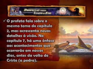 Observação: Este livro é de autoria de João Paulo II, apenas foi composto através de entrevistas dadas ao jornalista italiano Vittorio Mesori. Essas declarações, e muitas outras que poderiam juntar-se a elas, expressam o que cada sumo-pontífice romano fala acerca de si mesmo. É como eles são vistos e como se vêem perante o mundo: “Nós (papas), ocupamos na Terra o lugar do Deus Todo-Poderoso”. – Leão VIII, em 20 de junho de 1894.“Magoará os santos do Altíssimo” (v.25). Representa a dramática opressão religiosa promovida pelo papado aos protestantes durante os 1260 anos (538-1798) em que a Igreja Católica fora eclesiasticamente suprema nos países da Europa.