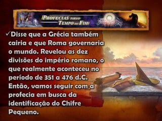 A profecia de daniel 7