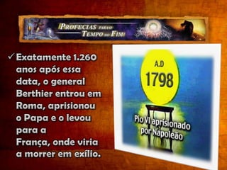 A profecia de daniel 7