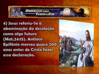 IV - ConclusãoA volta de Jesus e o estabelecimento de Seu reino é o clímax profético. Deus está ansioso por estabelecer o Seu reino e ter você como Seu súdito.Em teu benefício, “A pedra” esmiuçará todos os reinos deste mundo; um “tribunal” de justiça reivindica a tua causa e o “Filho do homem” (Jesus) é quem se apresenta em teu lugar perante o “Ancião de Dias”  para que você possa ser um dos “santos do Altíssimo” e como tal herdeiro do “reino eterno” que “Miguel, o grande príncipe” vai te dar, no qual tu resplandecerás como as estrelas, para sempre”, eternamente.Prof. Ricardo André