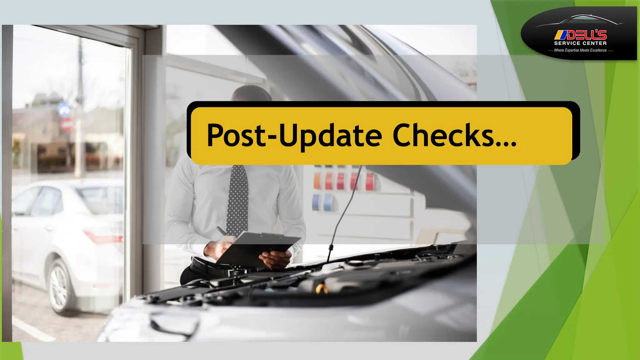 Post-Update Checks…
 