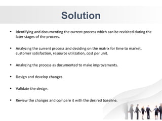 A project management approach led process improvement ( case study) | PPT