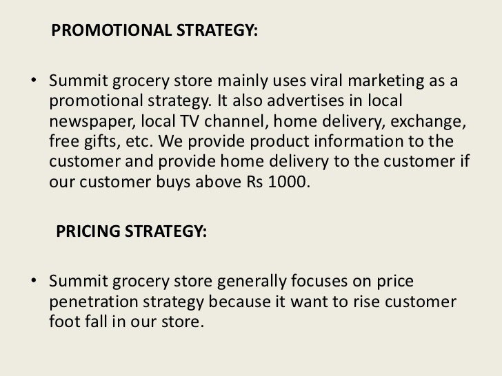 Online grocery business plan pdf